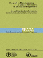Passport to Mainstreaming a Gender Analysis in Emergency Situations: Key Analytical Questions for Designing Gender-Sensitive Humanitarian Interventions