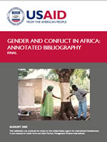 GEnder and Conflict in Africa