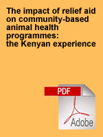 The Impact of relief aid on community based animal health programmes